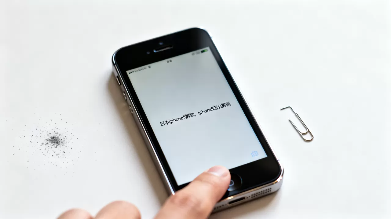 日本iphone5解锁，iphone5怎么解锁