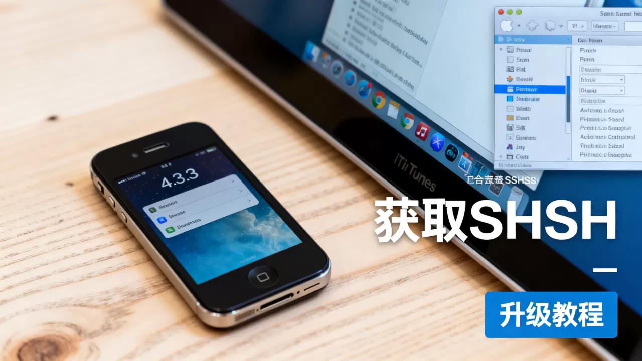 iPhone4 4.3.3 SHSH怎么获取，iPhone4升级4.3.3教程