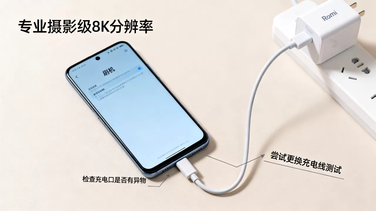 红米刷机不能充电怎么办，红米手机刷机后无法充电