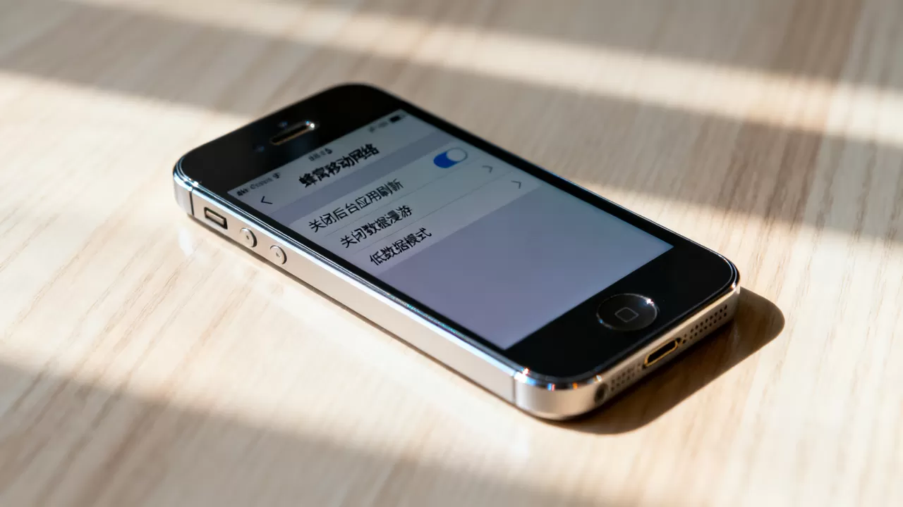 iphone5省流量怎么设置，iphone5省流量