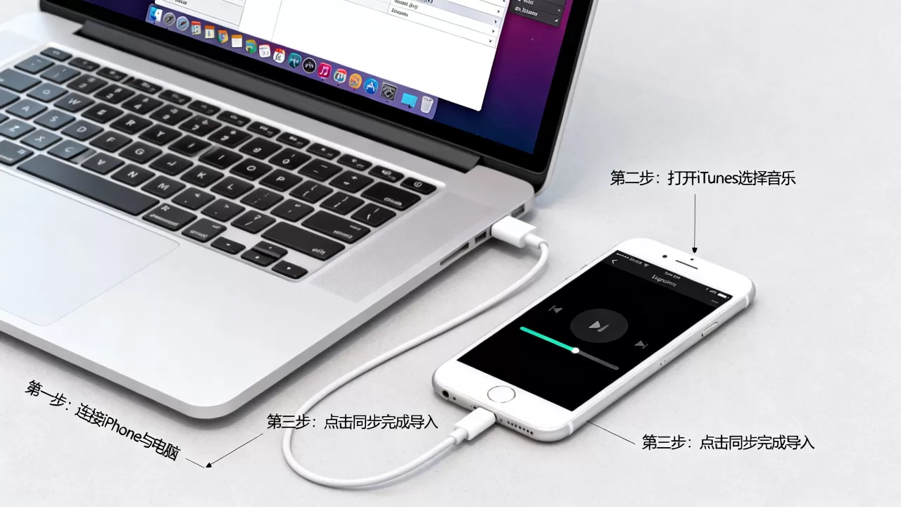 如何导入音乐到iphone，iphone怎么添加歌曲