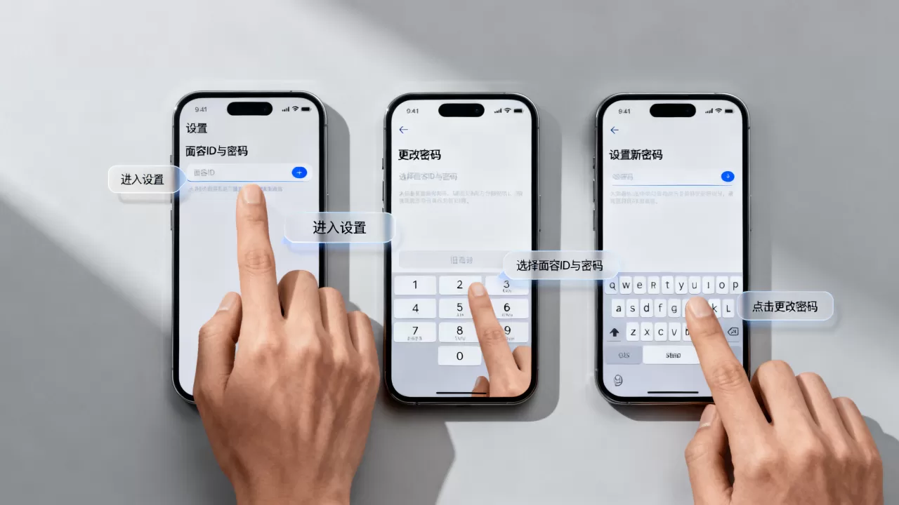 怎样更改iphone的密码，iPhone锁屏密码忘记了怎么重置