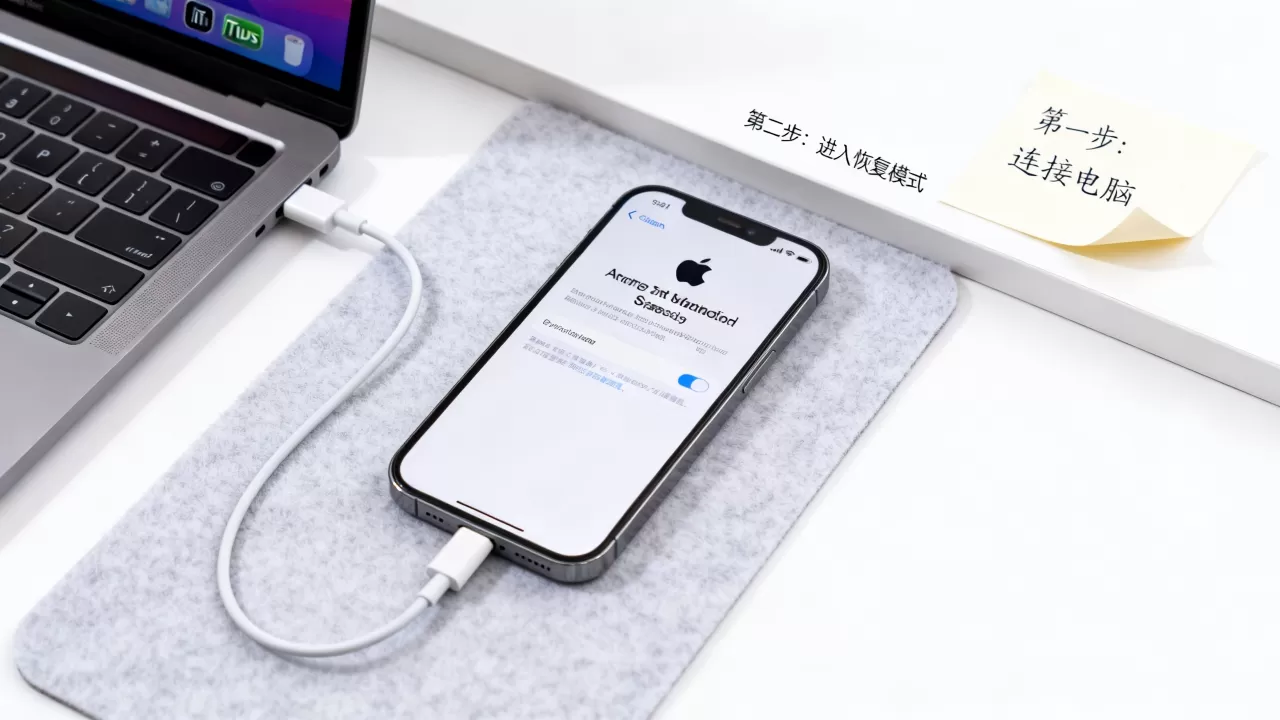 刷机后白苹果怎么办，iPhone白苹果解决方法