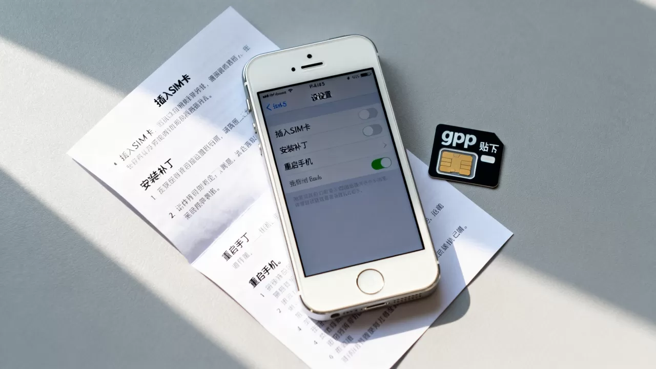 iphone5 gpp补丁怎么用，iphone5 gpp补丁