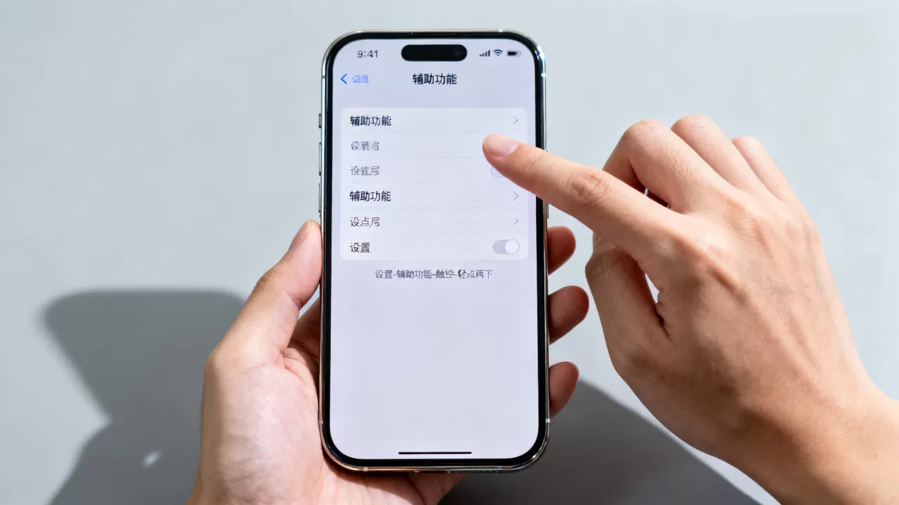 iphone双击屏幕锁屏怎么设置，iphone双击屏幕锁屏