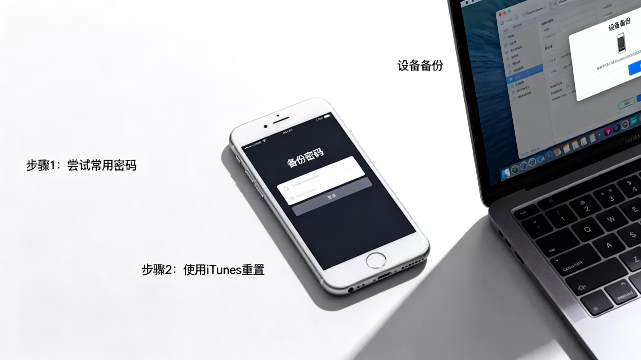 iPhone备份密码忘记了怎么办，iphone备份密码忘记了