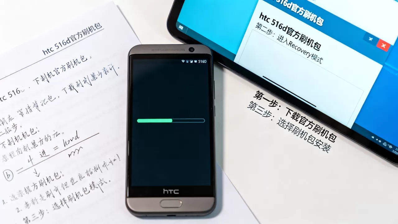 htc 516d刷机教程，htc 516d刷机包