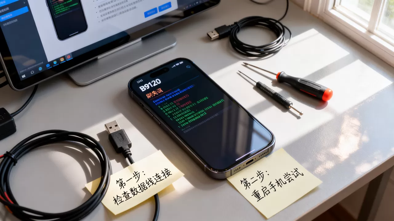 b9120刷机教程失败怎么办，b9120刷机教程