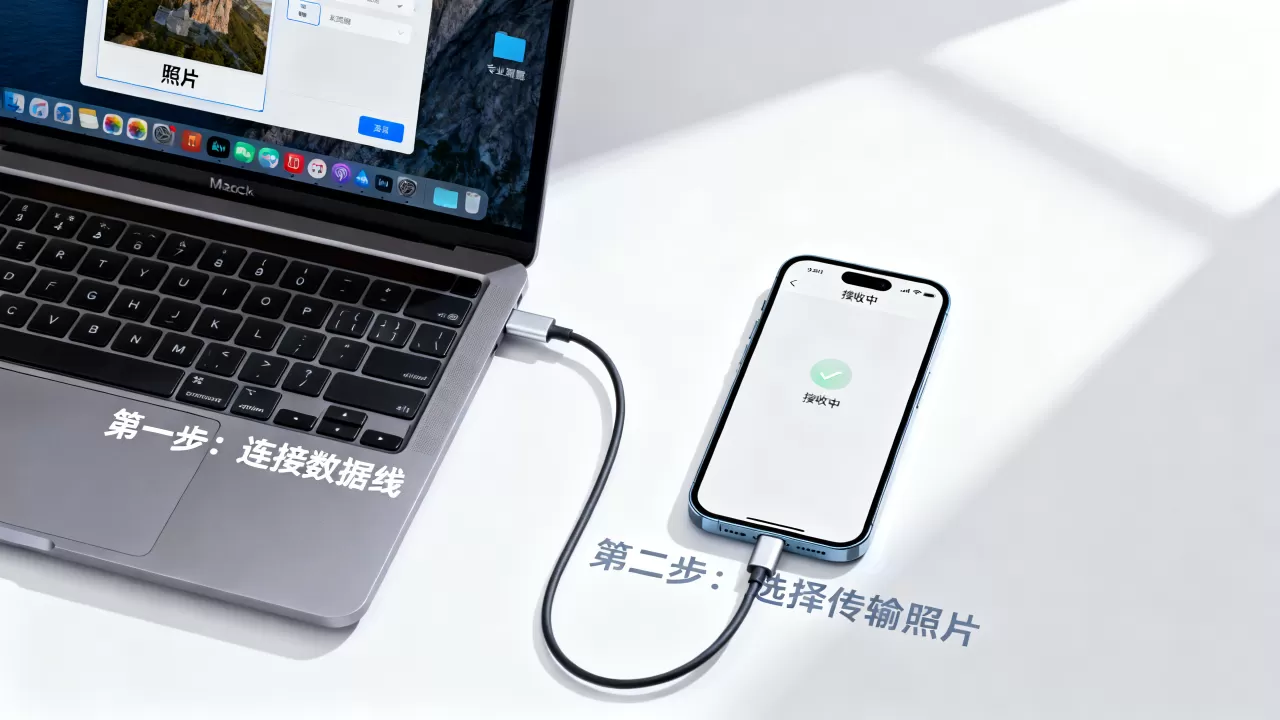 mac照片怎么传到iphone，mac传输照片到iphone方法