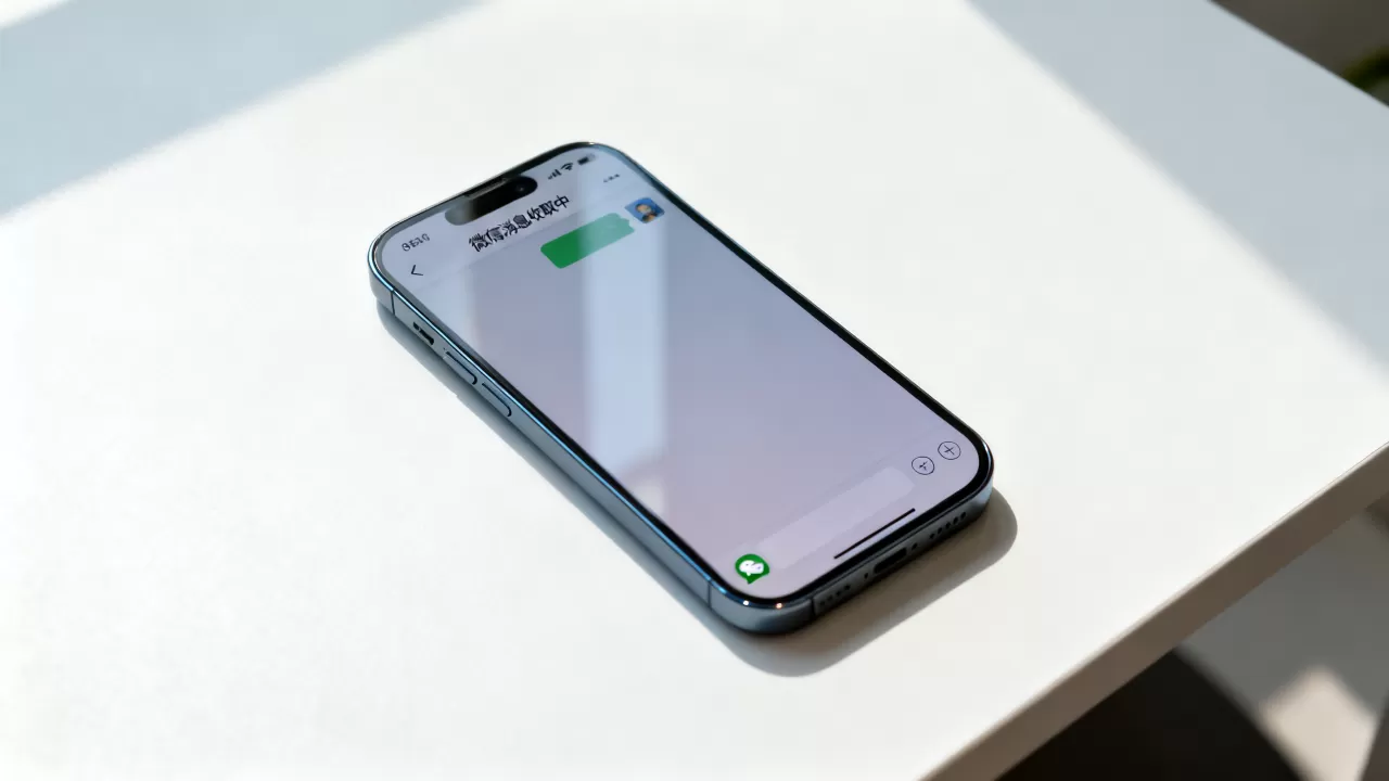 iphone微信显示收取中，iphone微信消息收取中怎么办