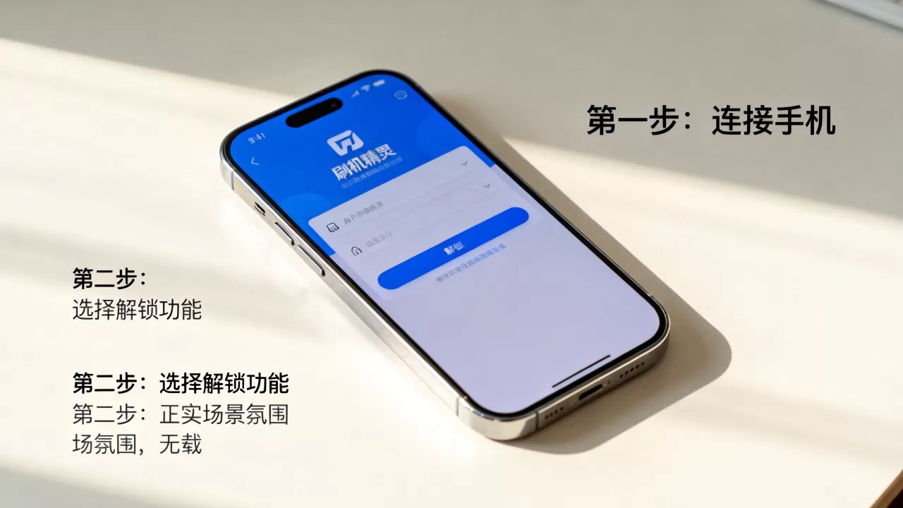 用刷机精灵怎么解锁手机，刷机精灵解锁教程