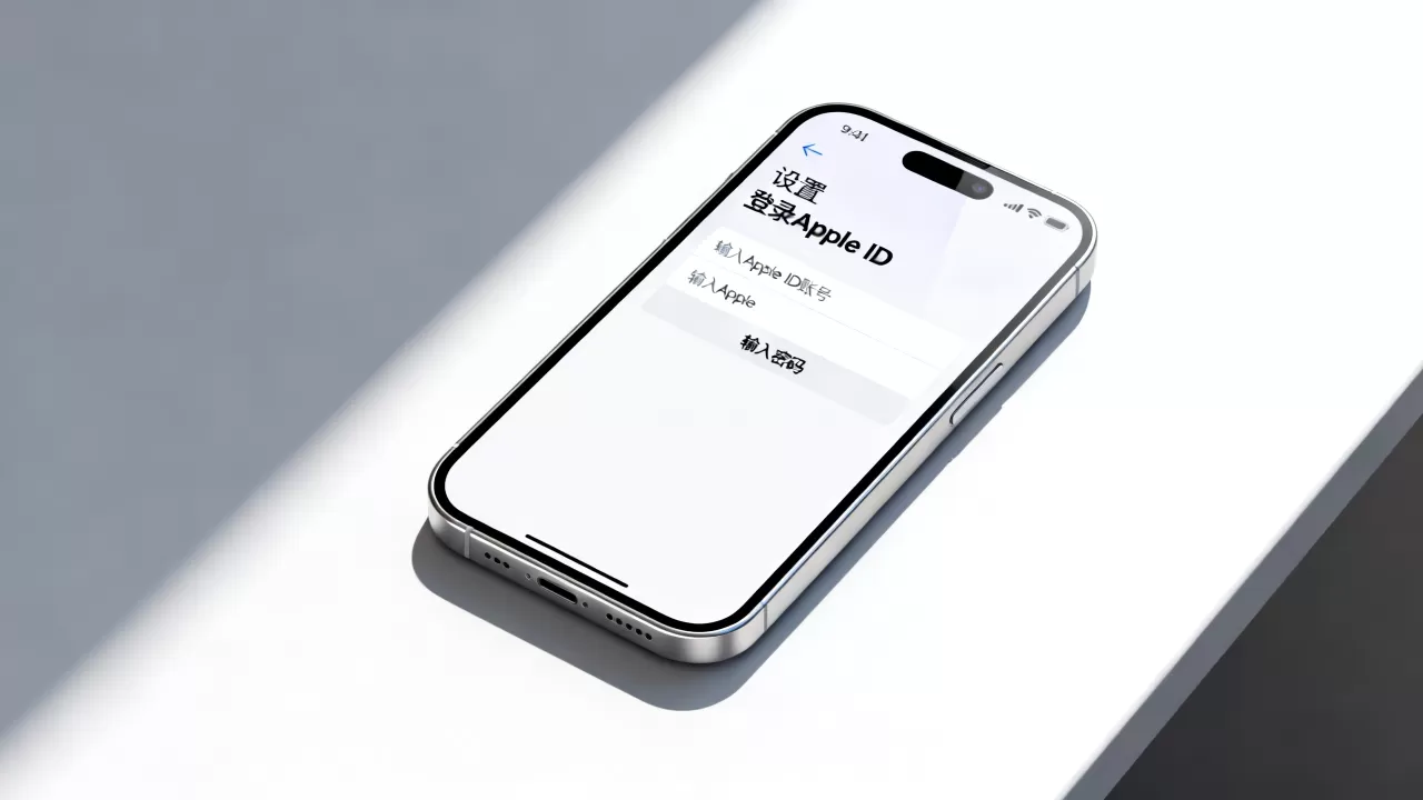 iphone怎么登录apple id，iphone登录apple id