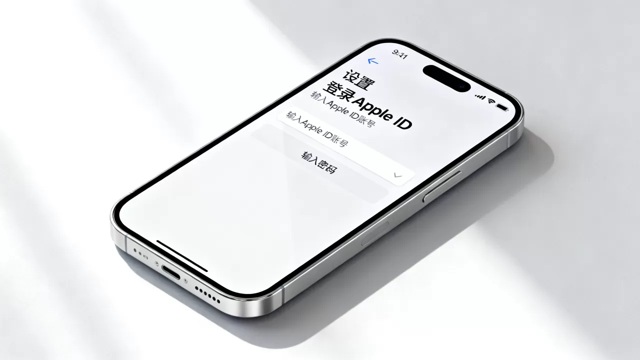 iphone怎么登录apple id，iphone登录apple id