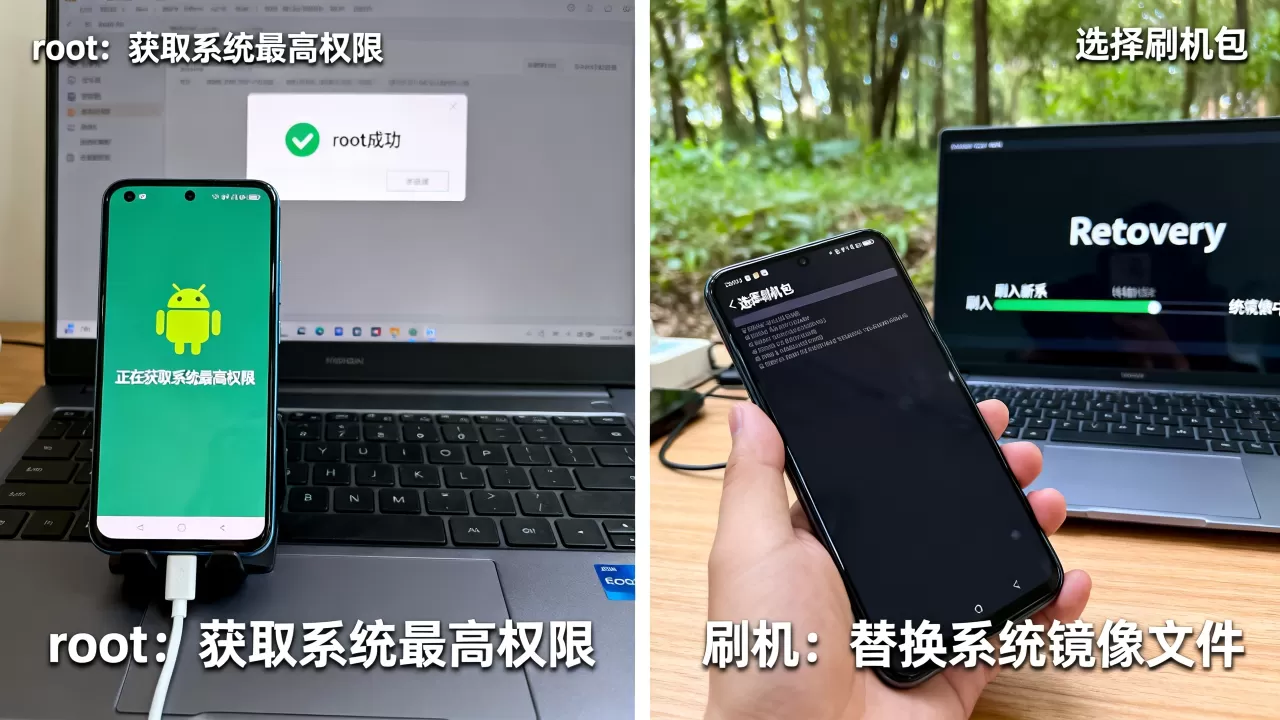 安卓root和刷机区别，安卓root刷机有什么区别