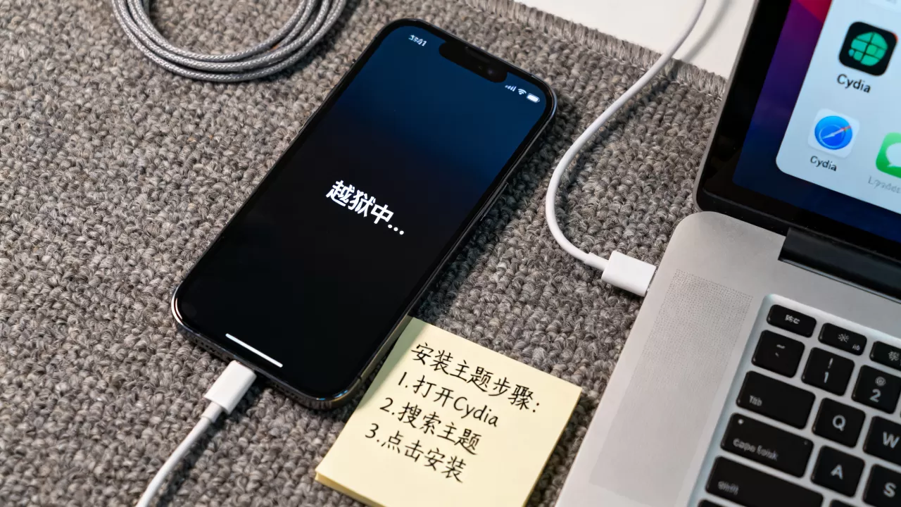 iphone越狱后怎么安装主题，iphone越狱教程