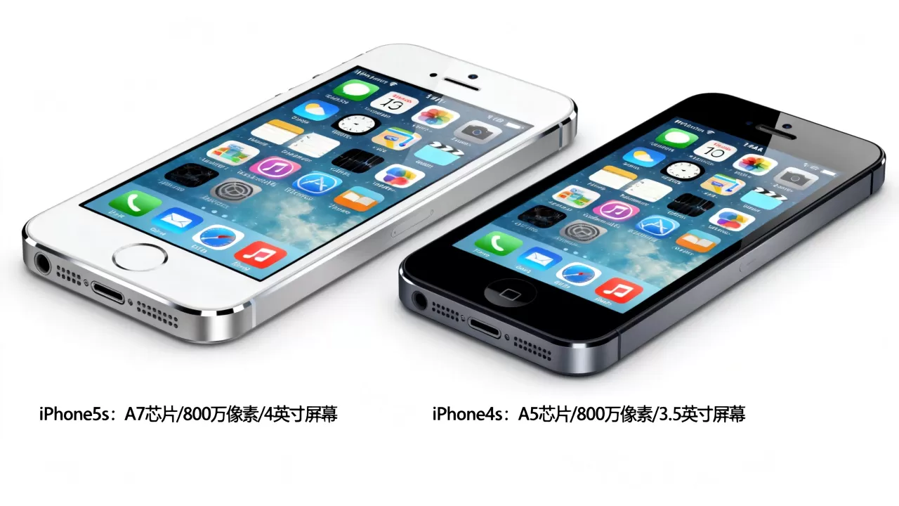 iphone5s与iphone4s哪个好，iPhone5s和iPhone4s区别大吗