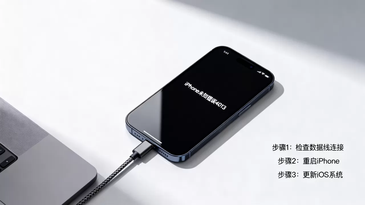 iPhone出现未知错误4013怎么办，iPhone未知错误4013解决方法