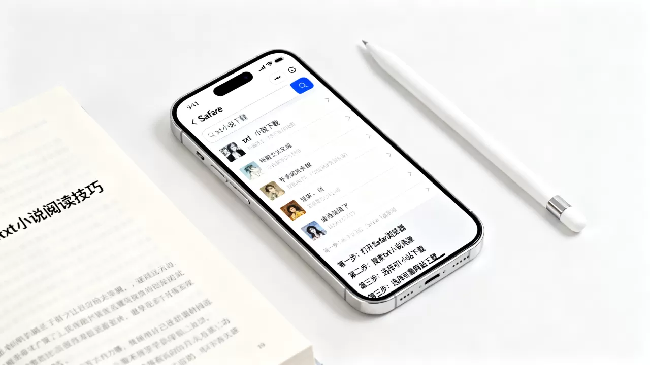 iPhone怎么下载txt小说？苹果手机txt小说下载方法