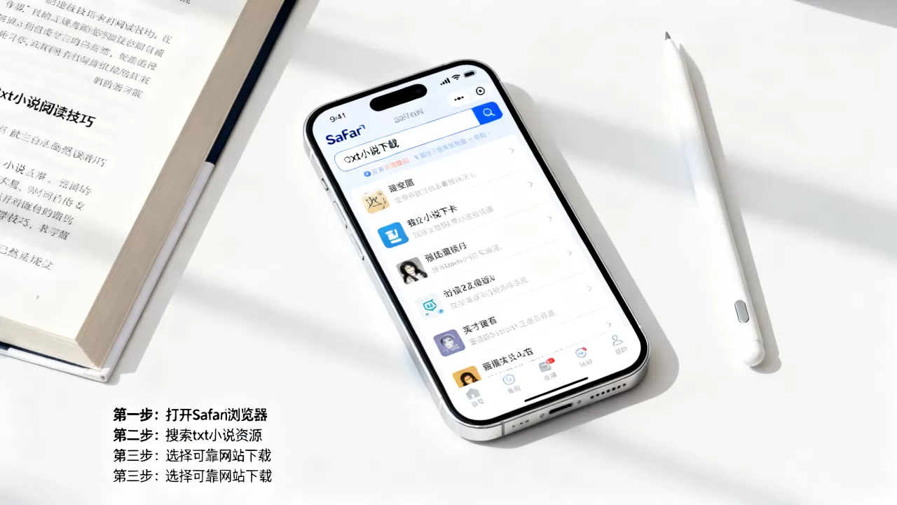 iPhone怎么下载txt小说？苹果手机txt小说下载方法