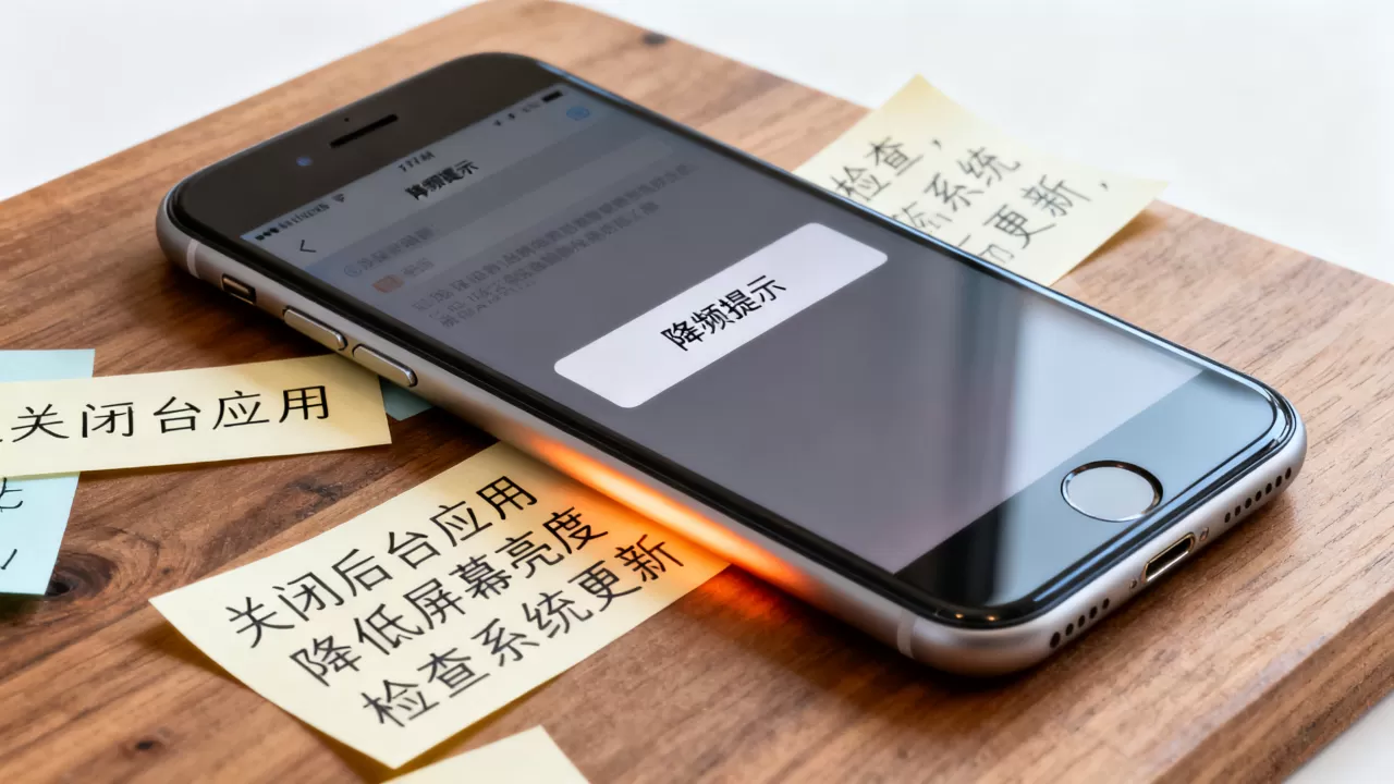 iPhone 7发热降频怎么办，iPhone 7发热降频