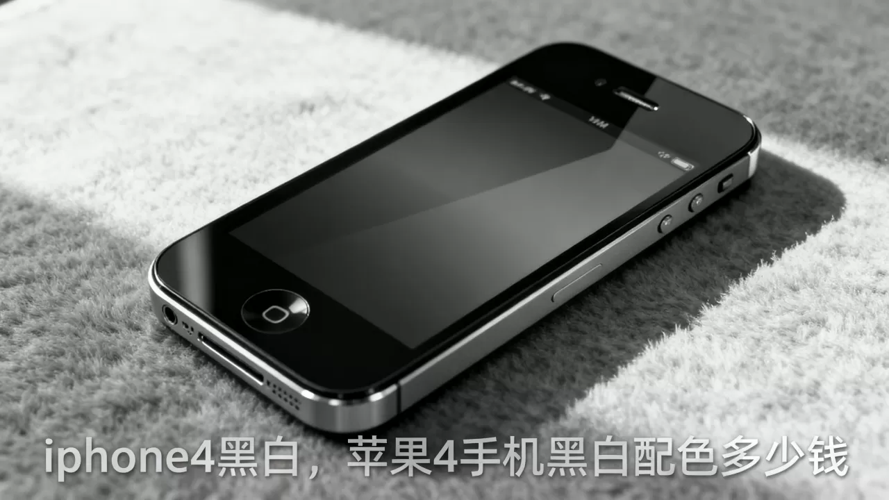 iphone4黑白，苹果4手机黑白配色多少钱