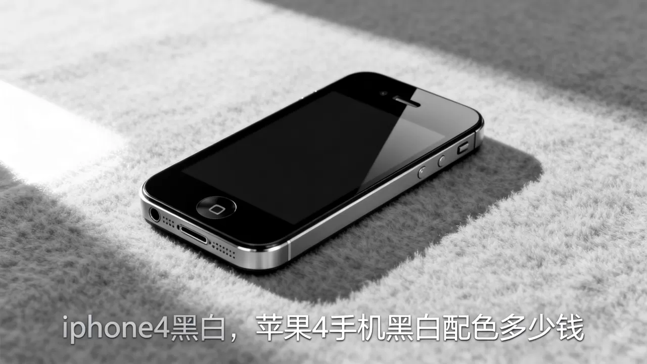 iphone4黑白，苹果4手机黑白配色多少钱