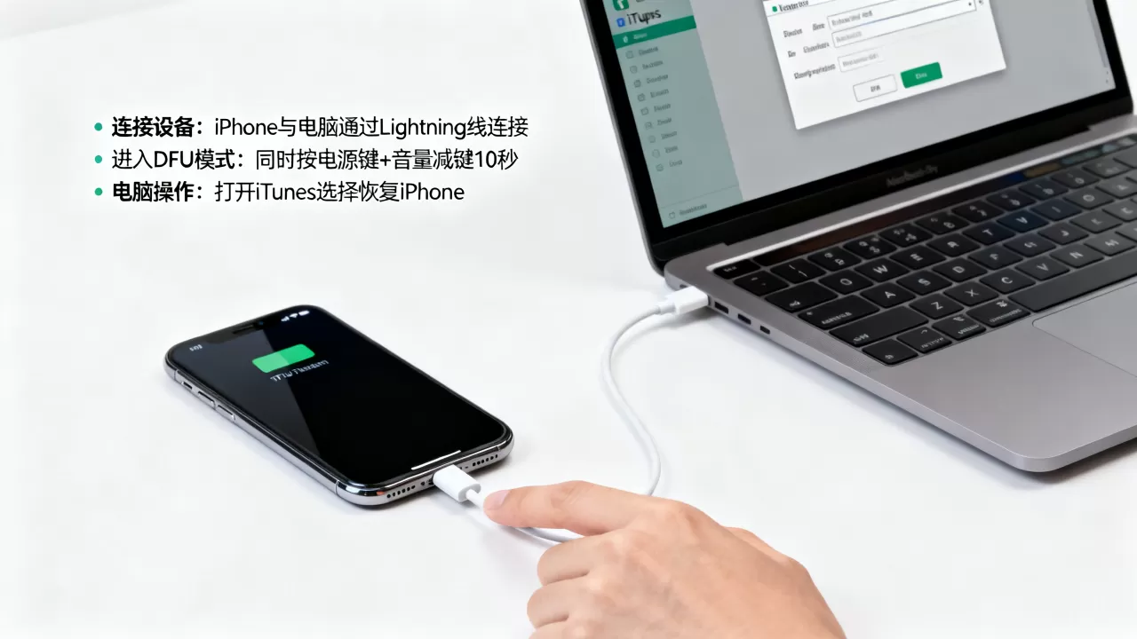iphone线刷升级教程，iphone线刷升级失败怎么办