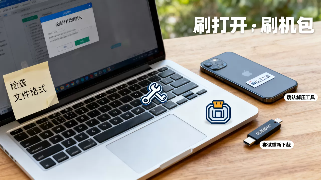 刷机包无法打开怎么办，刷机包打不开