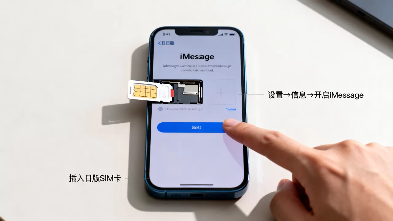 日版iphone激活imessage，日版iphone怎么激活imessage