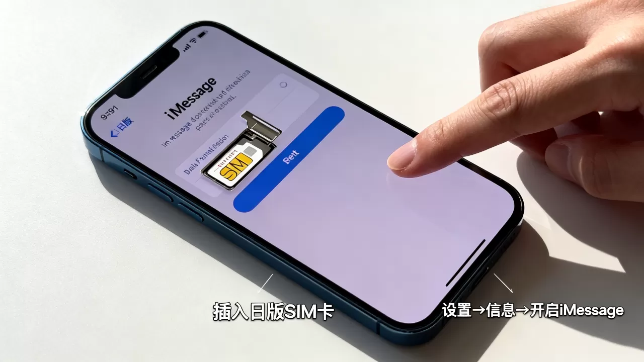 日版iphone激活imessage，日版iphone怎么激活imessage