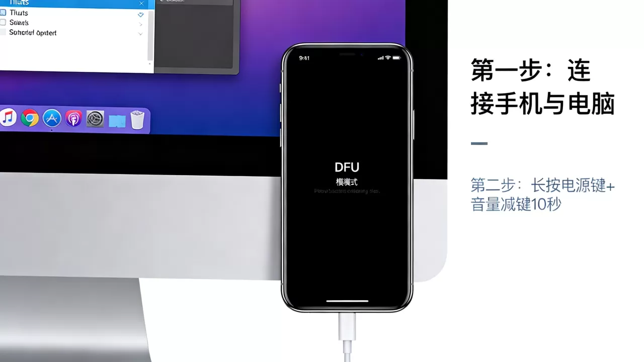 iphone进入duf模式怎么办，iphone进入duf模式