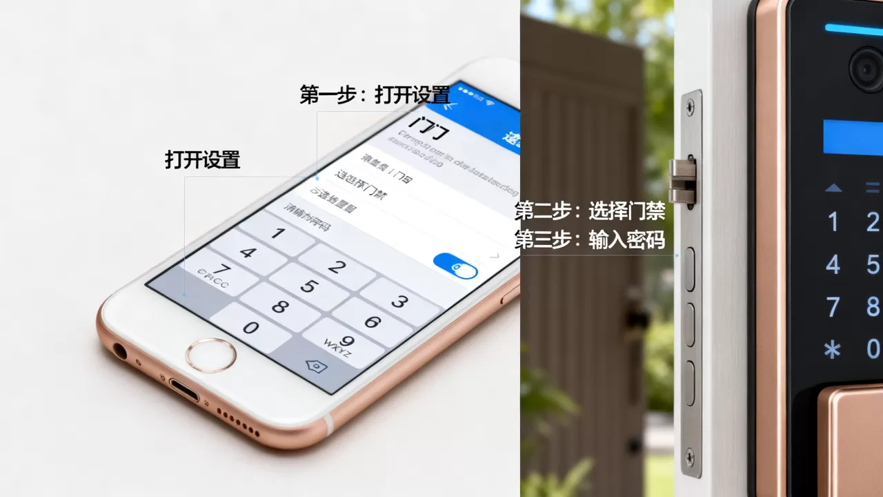 iphone6门禁怎么设置，iphone6门禁