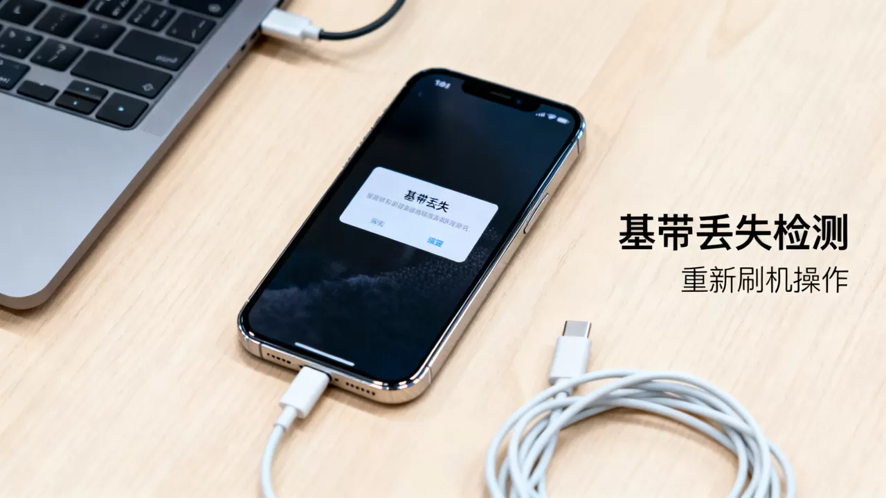 苹果手机刷机基带丢失怎么办，苹果手机刷机基带丢失