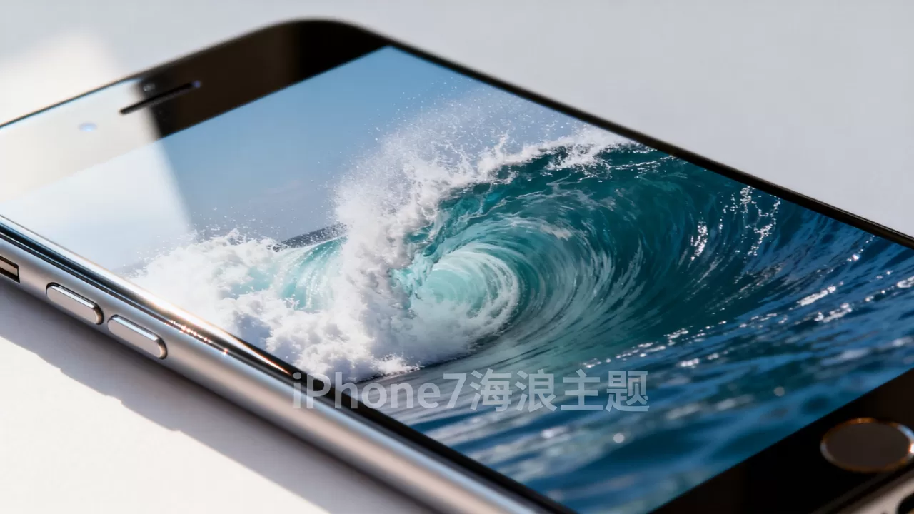 iPhone7海浪壁纸怎么设置？iPhone7海浪主题