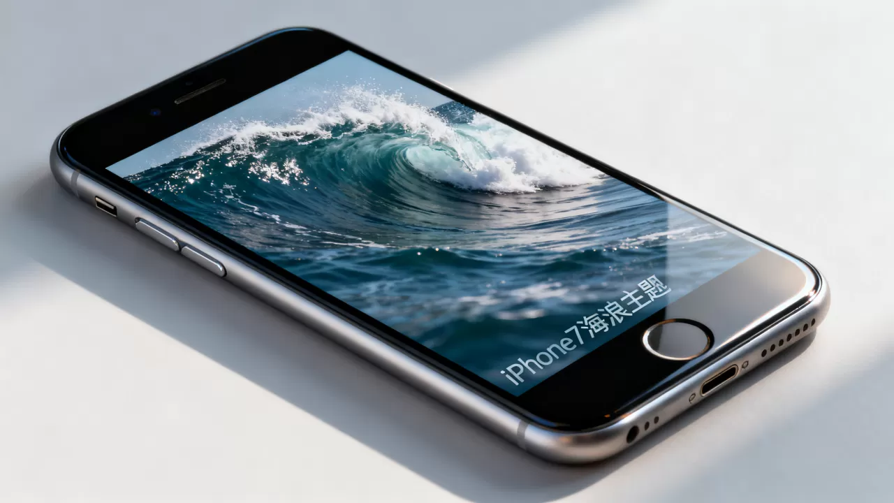 iPhone7海浪壁纸怎么设置？iPhone7海浪主题