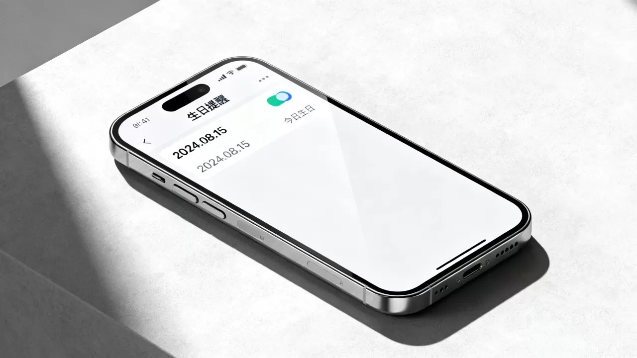 iphone生日提醒软件好用吗，iphone生日提醒软件