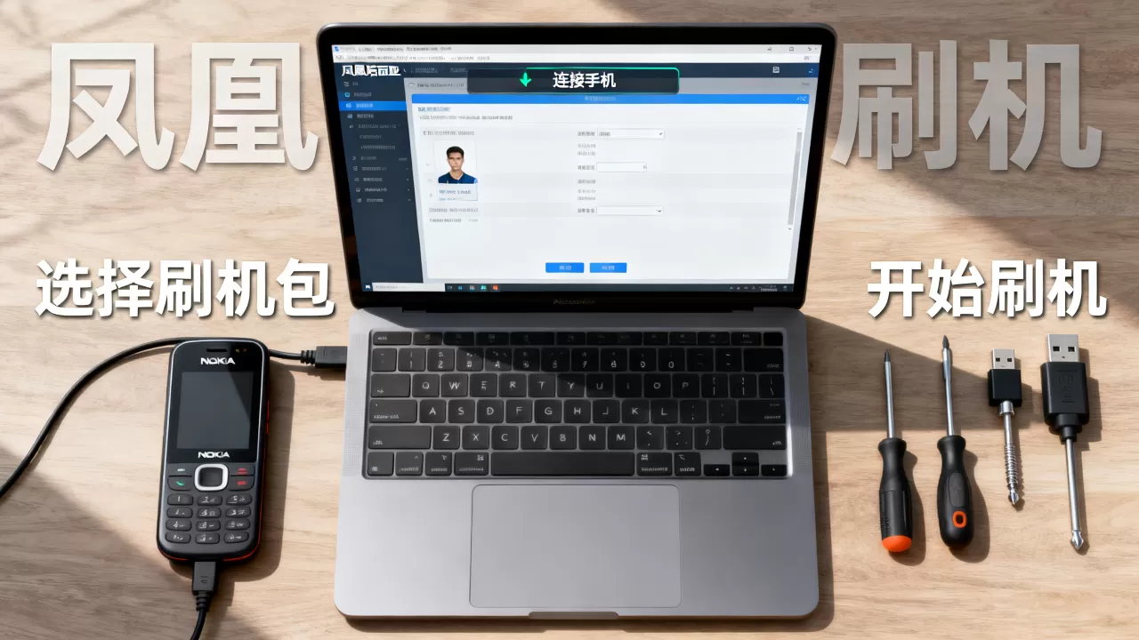 凤凰诺基亚刷机软件怎么用，诺基亚刷机工具