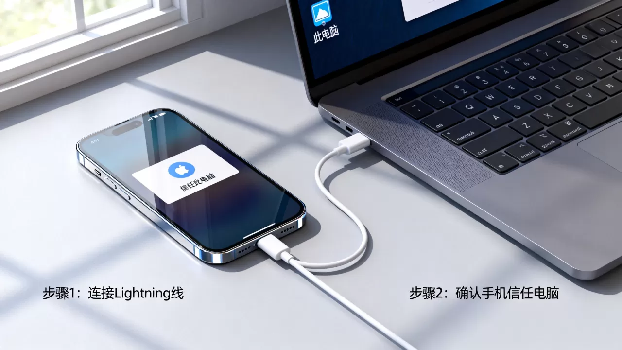 pc iphone传文件怎么传，苹果手机连接电脑传文件