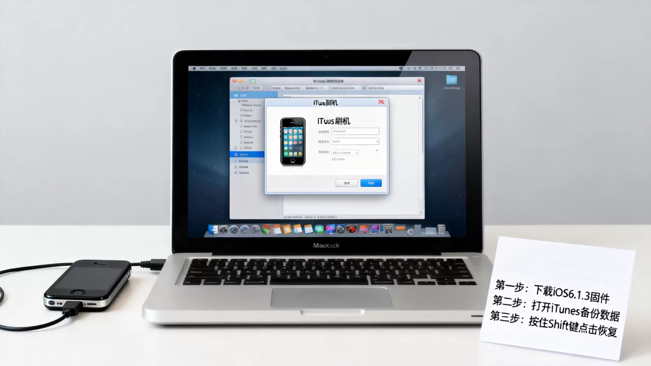 ios6.1.3刷机教程，ios6.1.3怎么刷机