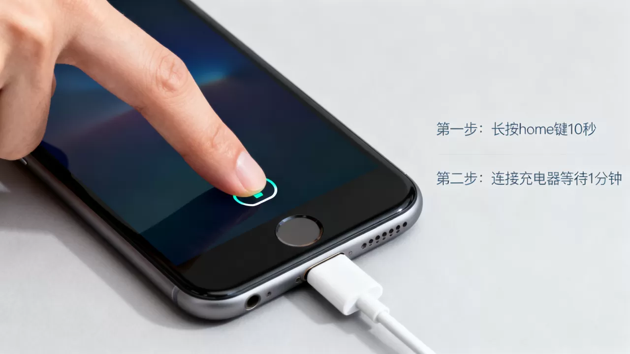 iPhone home键关机没反应怎么办，iPhone home键关机