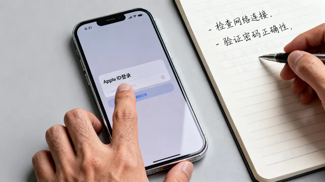iPhone Apple ID登录不上怎么办，iPhone Apple ID登录