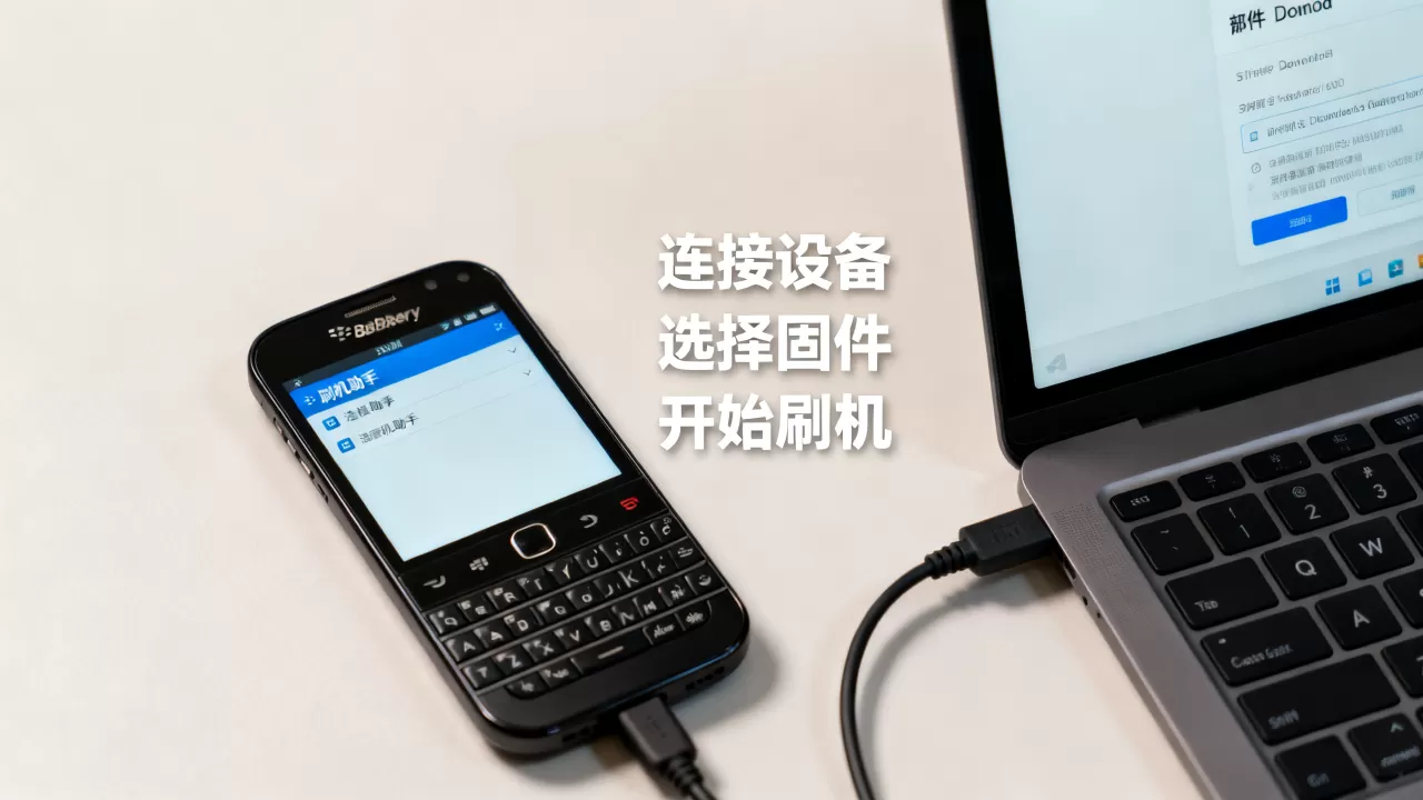 黑莓pp刷机助手怎么用，黑莓刷机软件