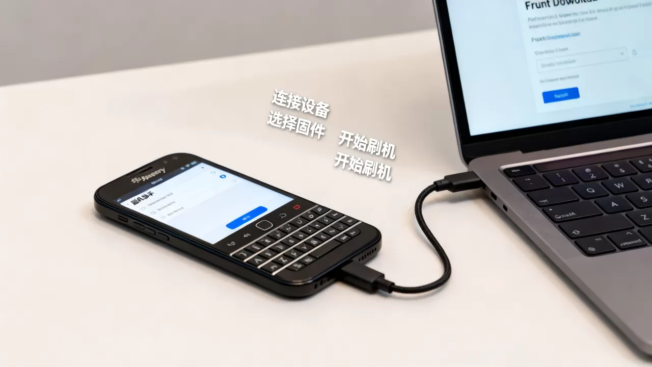 黑莓pp刷机助手怎么用，黑莓刷机软件