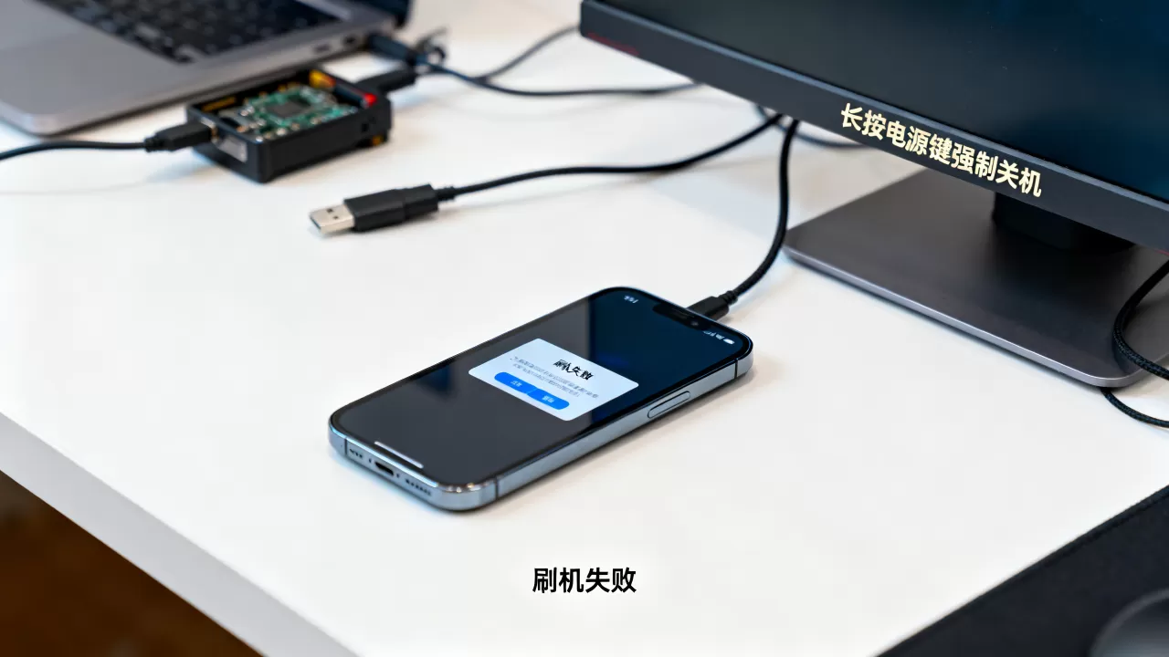 手机刷机失败一直震动怎么办，手机刷机失败