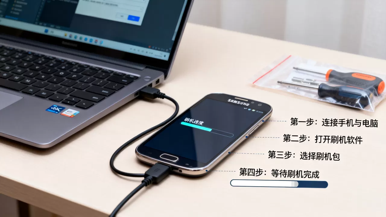 盖世4如何刷机，三星盖世4刷机教程