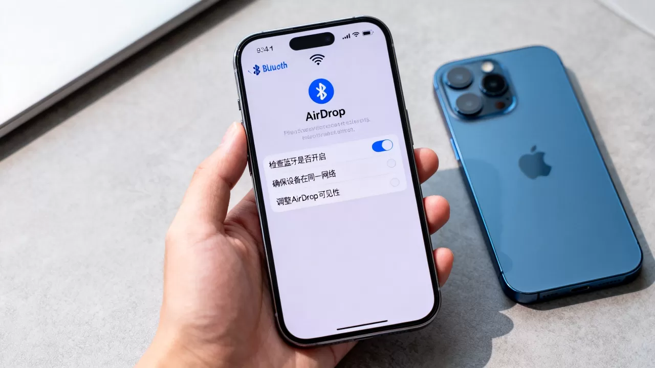 iPhone AirDrop搜不到怎么办，AirDrop搜不到设备