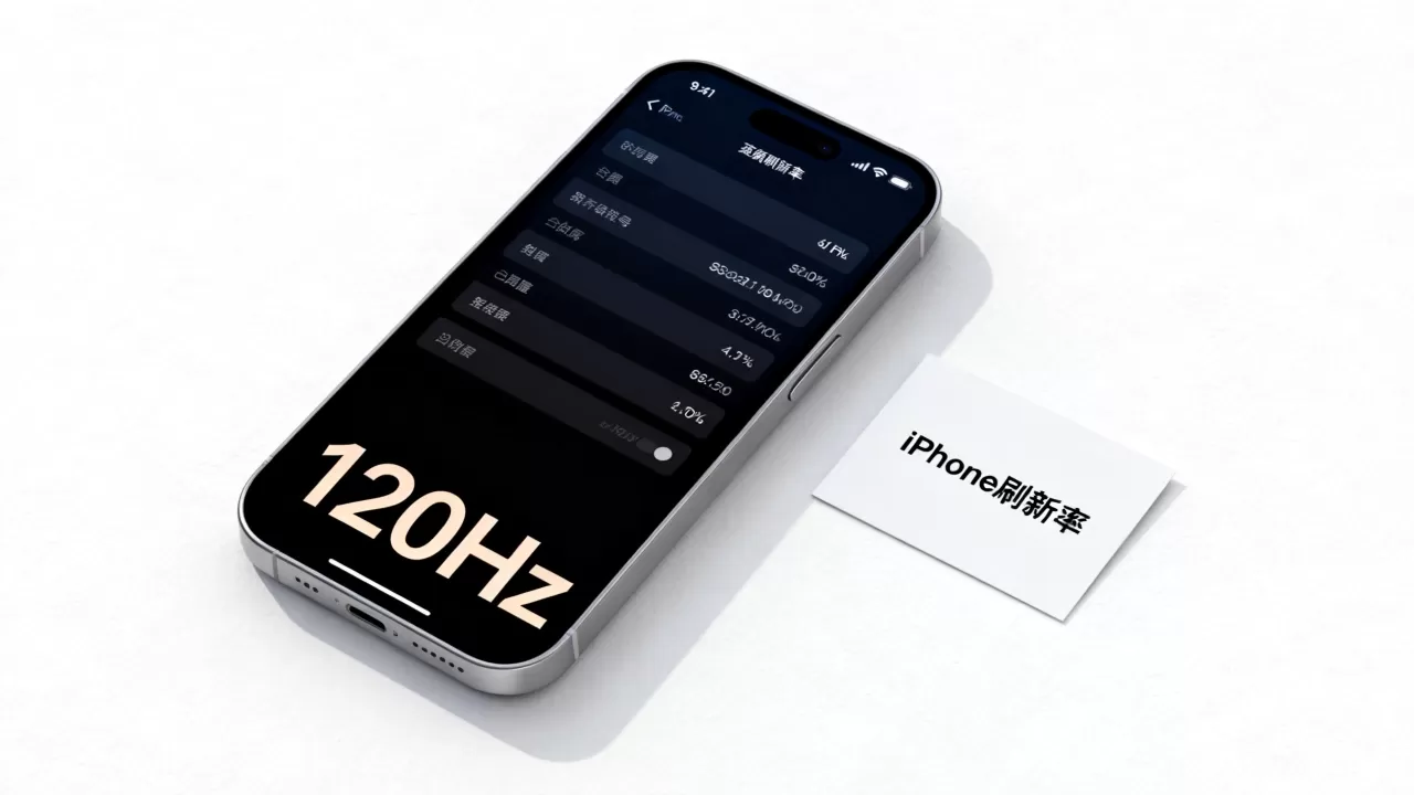 iphone刷新率是多少，iphone刷新率