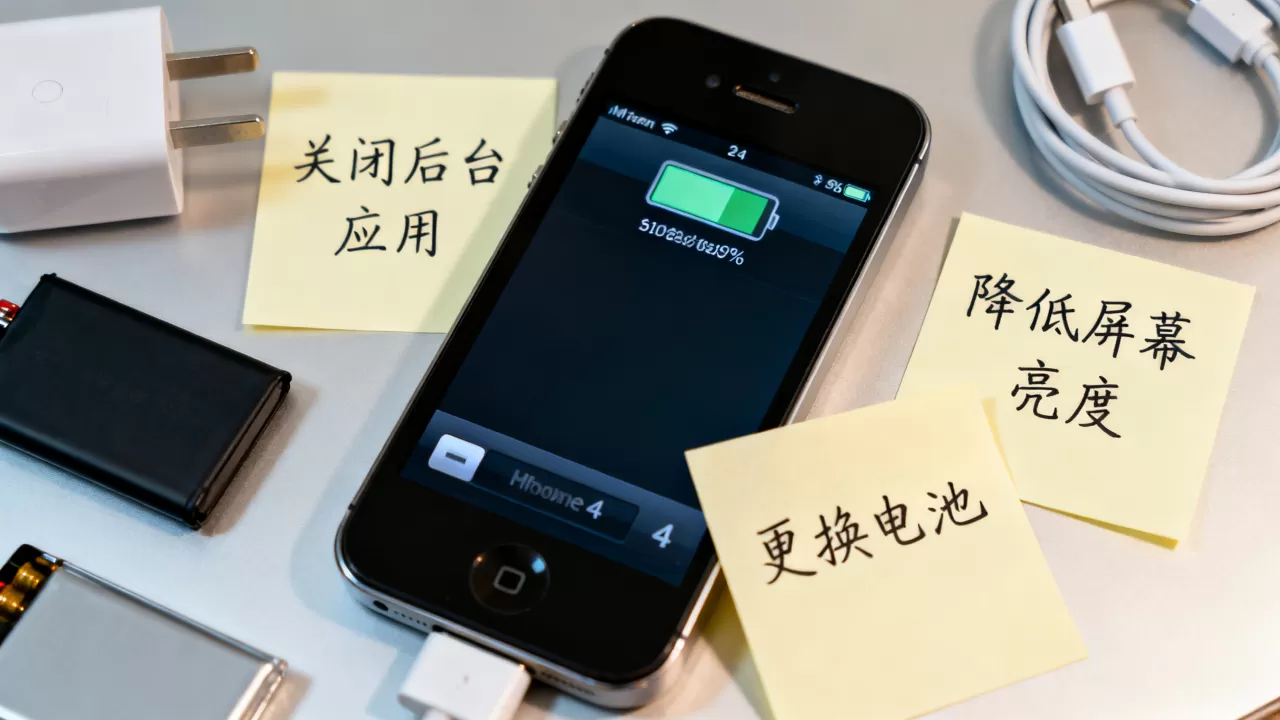 iphone4费电怎么办？iphone4耗电快怎么解决
