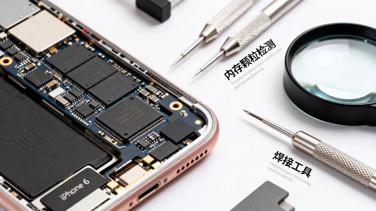 iPhone 6内存颗粒坏了怎么修？iPhone 6内存颗粒