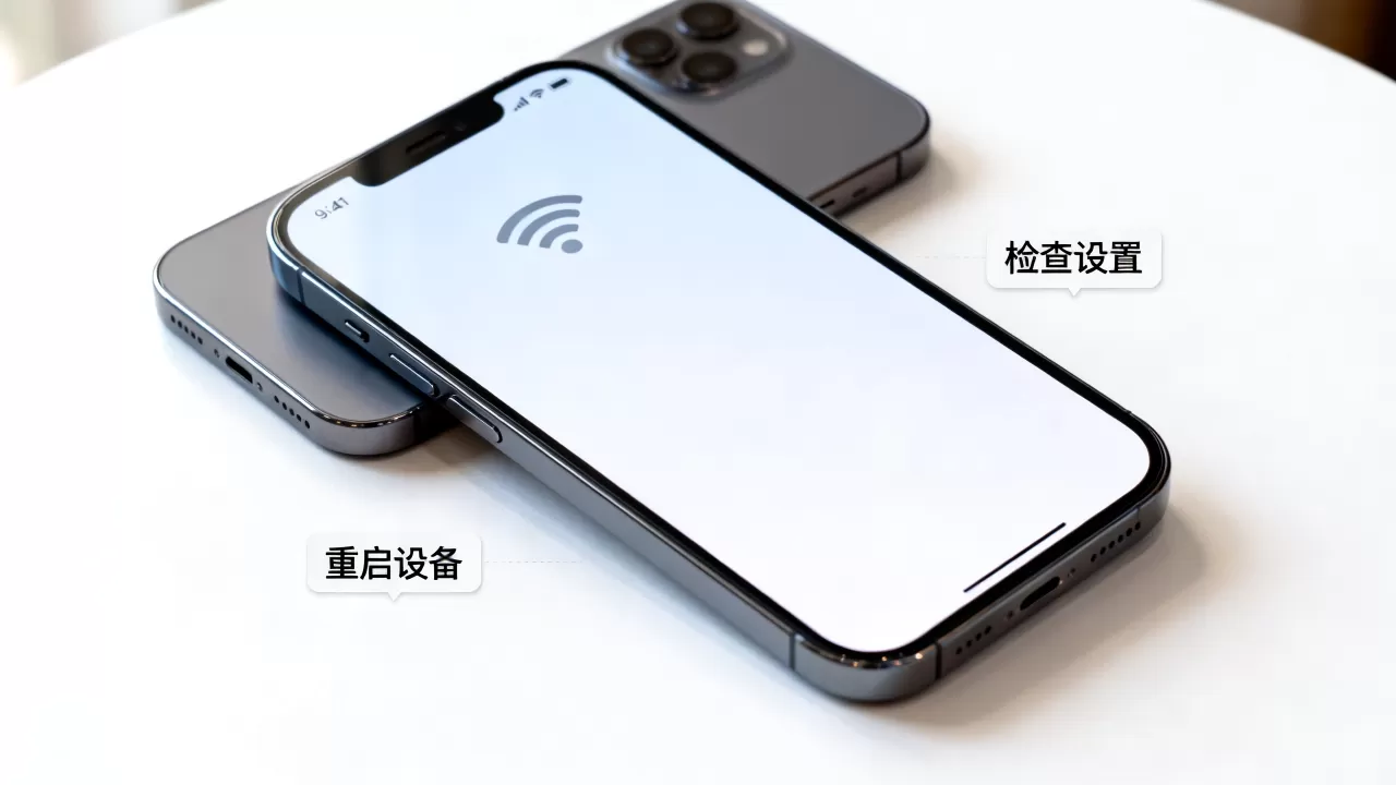 iphone wifi变灰色怎么办，iphone wifi图标变灰